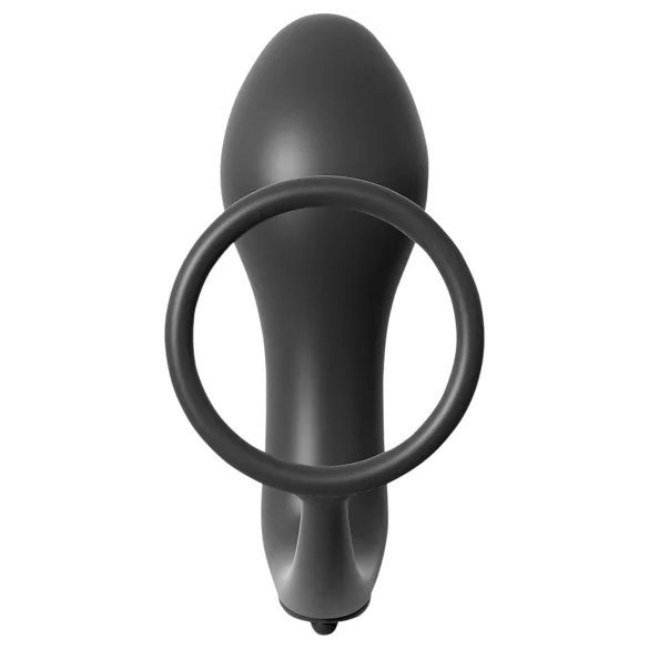 Pipedream - Analfantasy - prstový anální vibrátor s erekčním kroužkem (černý)