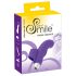 SMILE Prst - vlnkový silikonový prstový vibrátor (fialový)