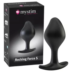   mystim Rocking Force S - elektro anální kolík - malý (černý)