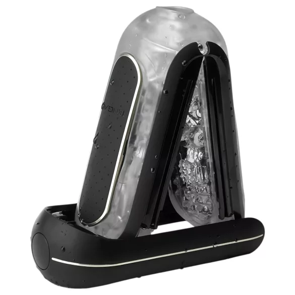 TENGA Flip Zero - vibrační masturbátor - černá