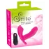 SMILE - dámské vibrační kalhotky - bezdrátové, nabíjecí - růžové
