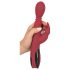 You2Toys G-bod Vibrátor - tlačící, rotující a vyhřívací (červený)