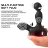 You2Toys - masážní vibrátor na prostatu s rotací a ohřevem - černý