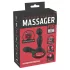 You2Toys - masážní vibrátor na prostatu s rotací a ohřevem - černý