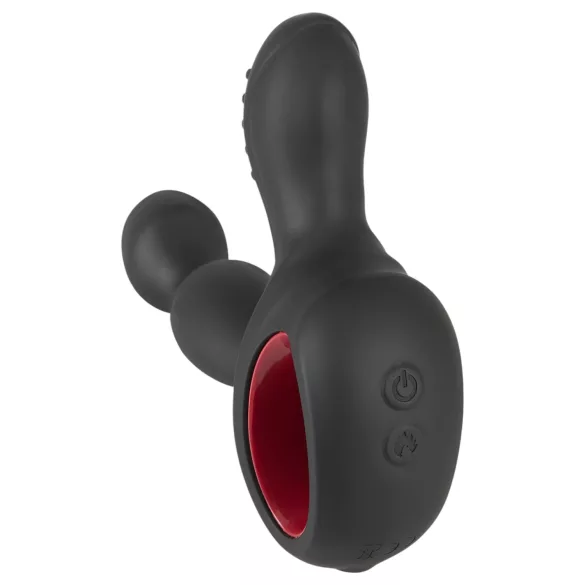 You2Toys - masážní vibrátor na prostatu s rotací a ohřevem - černý
