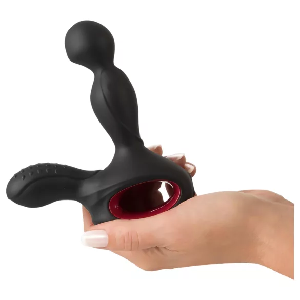 You2Toys - masážní vibrátor na prostatu s rotací a ohřevem - černý