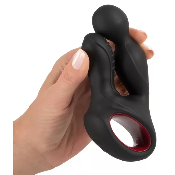 You2Toys - masážní vibrátor na prostatu s rotací a ohřevem - černý