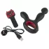 You2Toys - masážní vibrátor na prostatu s rotací a ohřevem - černý