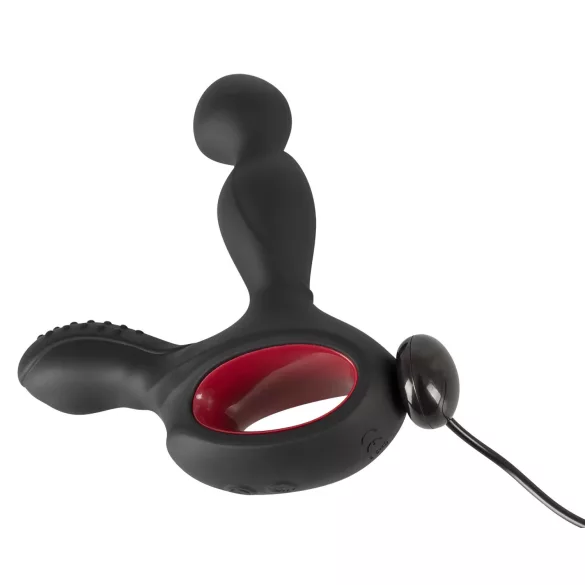 You2Toys - masážní vibrátor na prostatu s rotací a ohřevem - černý