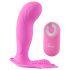 SMILE G-Spot Kalhotky - akumulátorový, rádiově řízený vibrátor (růžový)