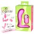 SMILE G-Spot Kalhotky - akumulátorový, rádiově řízený vibrátor (růžový)
