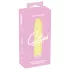 Cuties Mini Yellow - akumulátorový silikonový vibrátor (žlutý)