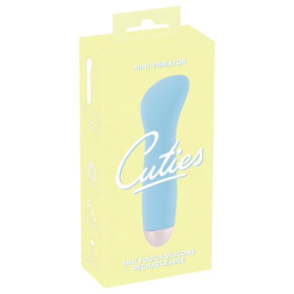 Cuties Mini Blue - vibrátor na G-bod - akumulátorový - tyrkysový