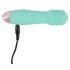 Cuties Mini Wand - nabíjecí, mini masážní vibrátor (zelený)