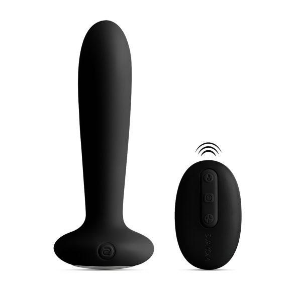 Svakom Primo - nabíjecí, voděodolný, hřející anální vibrátor (černý)