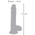 Medical Thrusting - přísavkový, rotační vibrátor (přírodní)
