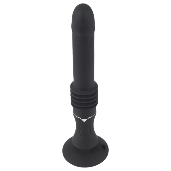 You2Toys Fucking Machine - přirážecí vibrátor s přísavkou (černý)