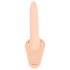 You2Toys - Strap-On - dobíjecí, připínací vibrátor (přírodní)
