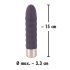 You2Toys Elegant Diamond - akumulátorový tyčový vibrátor (fialový)