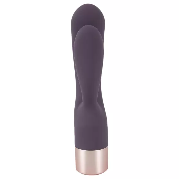 You2Toys - vibrátor s stimulací klitorisu - dobíjecí, fialový