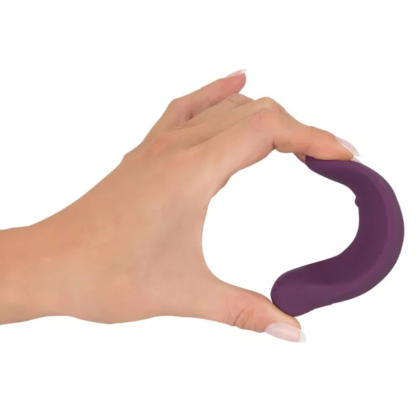SMILE Panty - nositelné, rádiové akumulátorové vibrační kalhotky (fialové)
