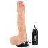 Nature Skin - Tančící vibrátor, realistický vzhled (přírodní)
