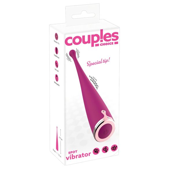 Couples Choice - dobíjecí klitorisový vibrátor (růžový)