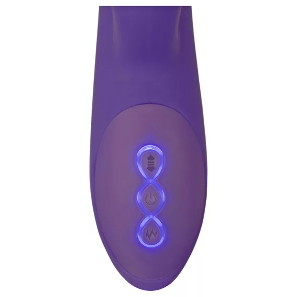 Smile Pearl - vibrátor s perličkami - fialový