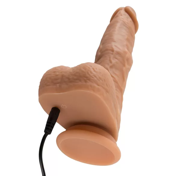 You2Toys - vibrátor s přírazem - realistický - tělová barva
