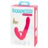 Happyrabbit Strapless - připínací vibrátor (růžový)