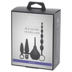 Fifty Shades of Grey - anální sada 4v1 - černá