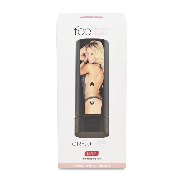 Kiiroo Onyx+ Jessica Drake - interaktivní masturbátor - černý