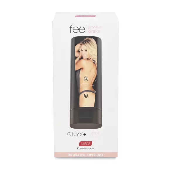 Kiiroo Onyx+ Jessica Drake - interaktivní masturbátor - černý