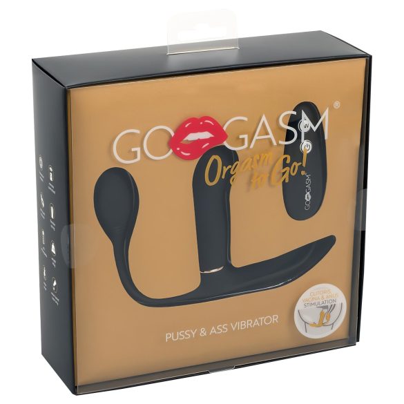 GoGasm vibrátor 3v1: vášeň a vzrušení (černý)