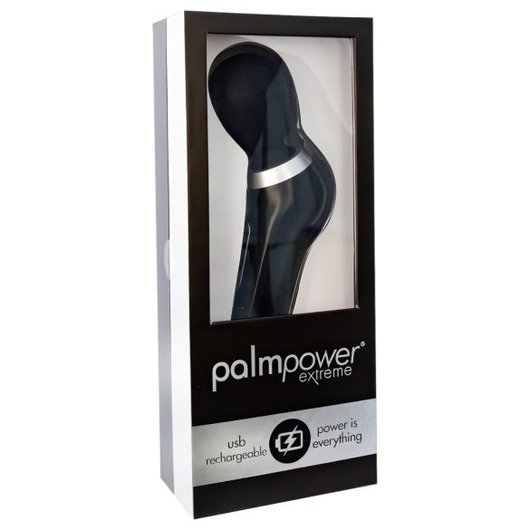 PalmPower Extreme - nabíjecí masážní vibrátor (černý)