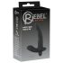 Rebel Naughty Finger - anální vibrátor pro muže (černý)