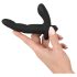 Rebel Naughty Finger - anální vibrátor pro muže (černý)