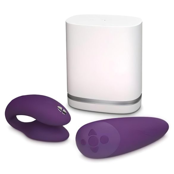 We-Vibe Chorus - dobíjecí, chytrý párový vibrátor (fialový)