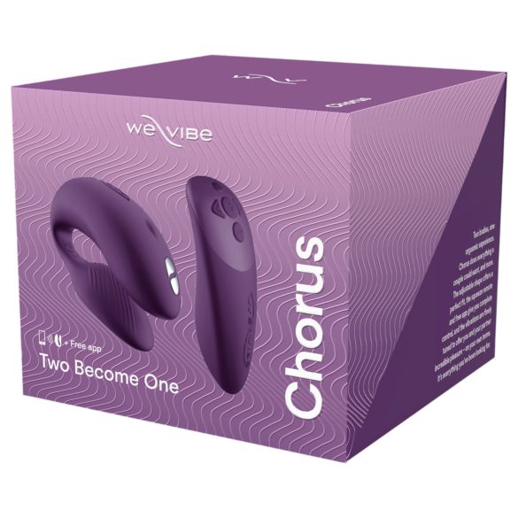 We-Vibe Chorus - akumulátorový, chytrý vibrátor pro páry (fialový)
