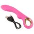 You2Toys - Dual Petit - akumulátorový dvoumotorový vibrátor (růžový)