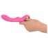 You2Toys - Dual Petit - akumulátorový dvoumotorový vibrátor (růžový)