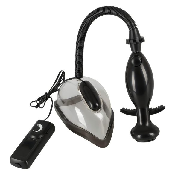 You2Toys - vibrační pumpa na klín - (černá)