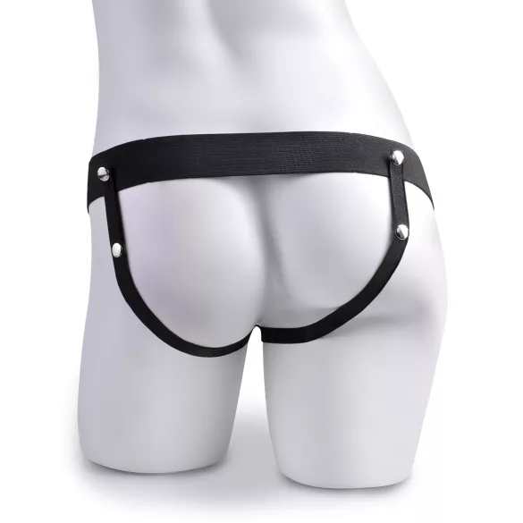 Pipedream - Fetish Strap-On 6 - připínací, dutý vibrátor (tělová barva)