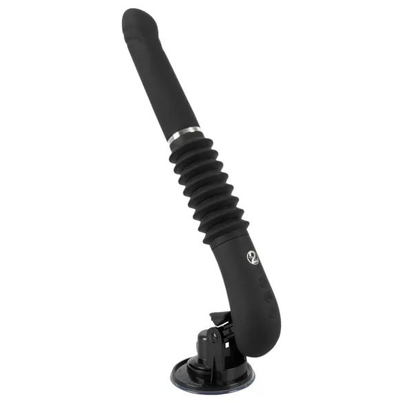 You2Toys - automatický thrusting vibrátor - dobíjecí - černý