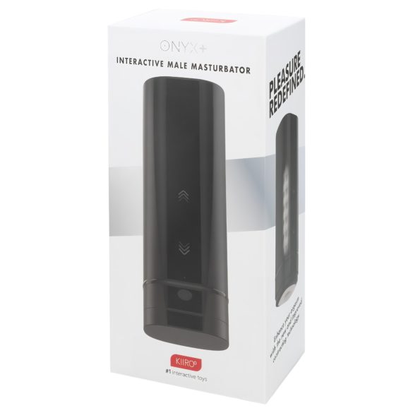 Kiiroo Onyx+ - interaktivní masturbátor (černý)