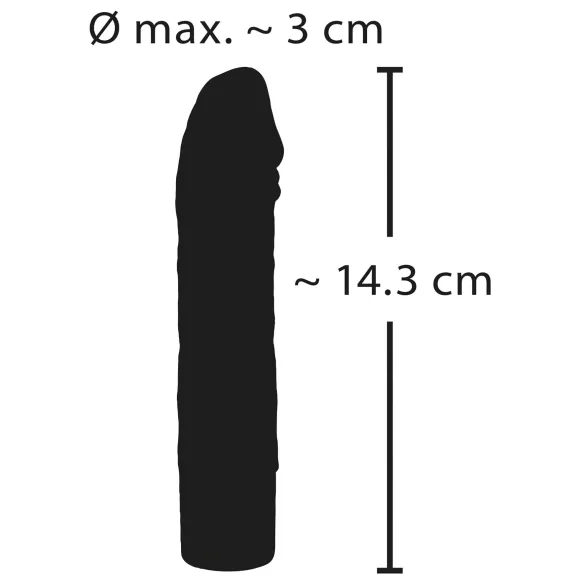 You2Toys - realistický vibrátor - nabíjecí, vodotěsný, fialový