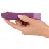 You2Toys - realistický vibrátor - nabíjecí, vodotěsný, fialový