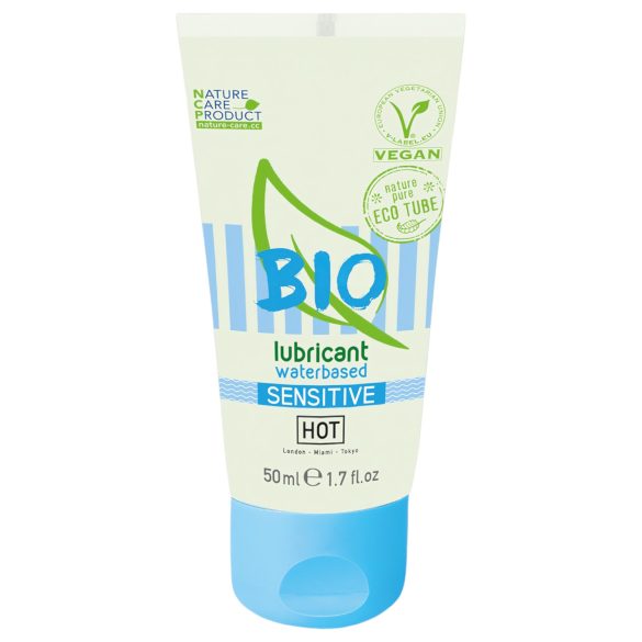 HOT Bio Sensitive - veganský lubrikant na vodní bázi (50 ml)