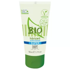   HOT Bio Super - veganský lubrikační gel na vodní bázi (50 ml)