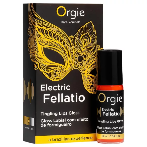 Orgie Electric Fellation - brnivý lesk na rty (10 ml)